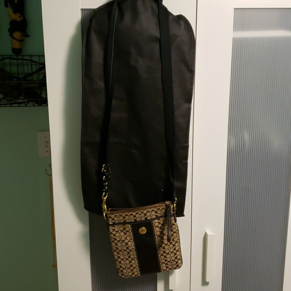 Coach brown crossbody bag